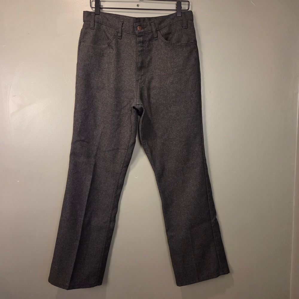 Vintage Levi's Men's Straight Leg Pants Black Tab,‎ Size 33x30, Dark Gray